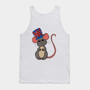 Squeak the mouse goes to the uk Tank Top